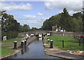 SJ9315 : Park Gate Lock north of Penkridge, Staffordshire by Roger  D Kidd