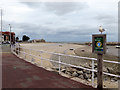 Rhos-on-Sea harbour and beach