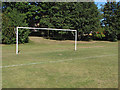 SU8868 : Goalposts, Allsmoor playing fields by Alan Hunt