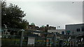 View of Langdon Park School from Langdon Park station