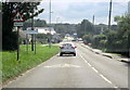 Cornwall Goonhavern Village Boundary Sign