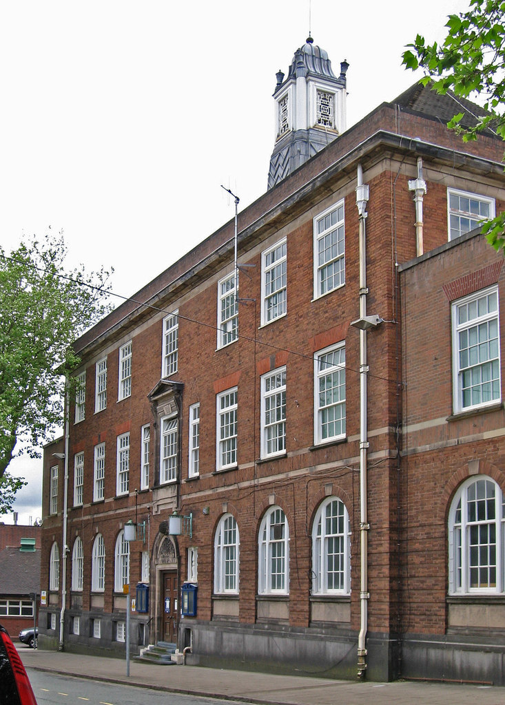 NewcastleunderLyme Police Station © Dave Bevis Geograph Britain