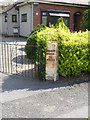 Milepost on Chellaston Road