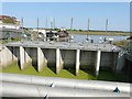 The sluice at Stonar Cut