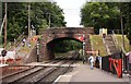 Station Road crosses the West Somerset Railway