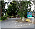 Entrance to Hedley Lodge and Belmont Abbey near Hereford