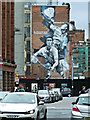 Glasgow Commonwealth Games Badminton Mural