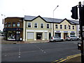 H4572 : New premises along Market Street, Omagh by Kenneth  Allen