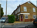 Looking north across the west end of Churchfield Road