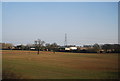 Farmland by the West Coast Main Line