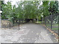 Path through South Ealing Cemetery from Occupation Lane