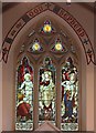 East window, Hook church