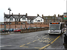 NT9953 : Berwick-upon-Tweed, Station forecourt by Dr Neil Clifton
