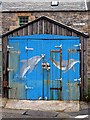 Dolphin doors at Portknockie