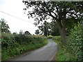 The road to Croes Llanvair