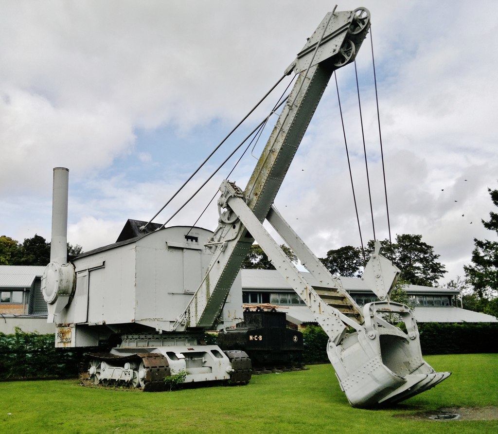 Ruston Bucyrus at Beamish Open Air... © Chris Morgan :: Geograph ...