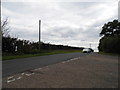 Cattlegate Road at the junction of Coopers Lane Road