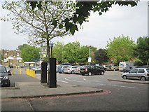 TQ3276 : Morrisons car park off Wren Road, Camberwell Green by Robin Stott
