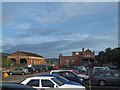 SX9193 : Exeter Brewery and former engine sheds by David Smith