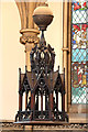 St Matthew, St Petersburgh Place - Font cover