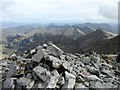 NN1454 : Bidean nam Bian summit view by Stephen Sweeney