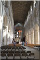 TL1998 : Interior, Peterborough Cathedral by J.Hannan-Briggs