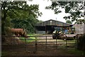 Farmyard at Clawdd-cam