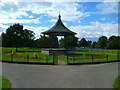 The bandstand in Elthorne Park