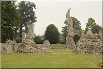 TL8683 : Thetford Priory ruins by Richard Croft