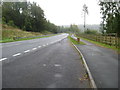 The A7 heading north towards Langholm