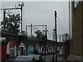 Arnold Road, with railway overhead