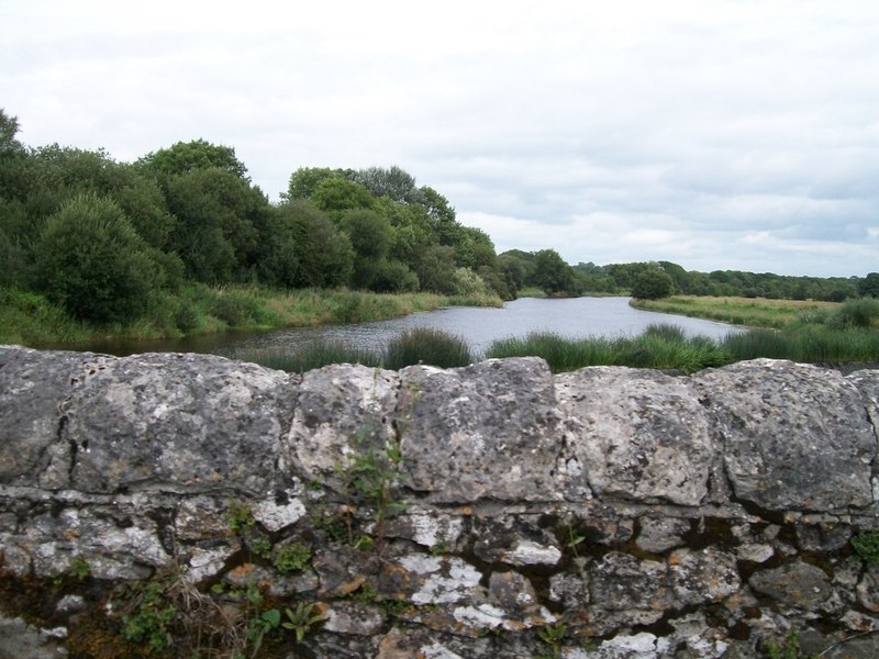 The River Brosna south of Belmont © Eric Jones :: Geograph Ireland