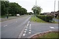 The A34 heading into Stafford