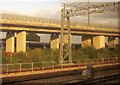 TR0141 : Railway lines at Ashford International by Derek Harper
