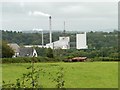 ST2997 : Knauf Insulation's glass mineral wool plant, Cwmbran by Christine Johnstone