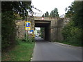 Railway bridge over Shaw Lane