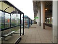 Bus stops outside Gatwick South Terminal