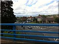 Roundabout at Saintfield Road, seen from the M1