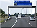 Overhead Sign Gantry, M6 Toll Road