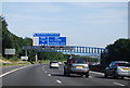 Footbridge over the M27