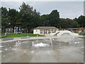 Water play area, The Level