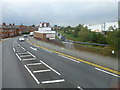 The A51 crosses the Shropshire Union Canal at Boughton