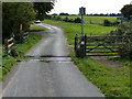 Cattle grid along Barley Lane