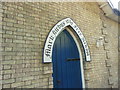 TA0432 : The Entrance Door to Mark Kirby's Free School, Cottingham by Bill Henderson