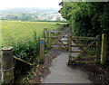 Gated access to a path to Fortescue