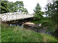 Foot bridge and road bridge over Wooler Water