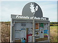 A notice board at Bude Park, Hull