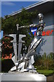 Statue at Laser Process Ltd
