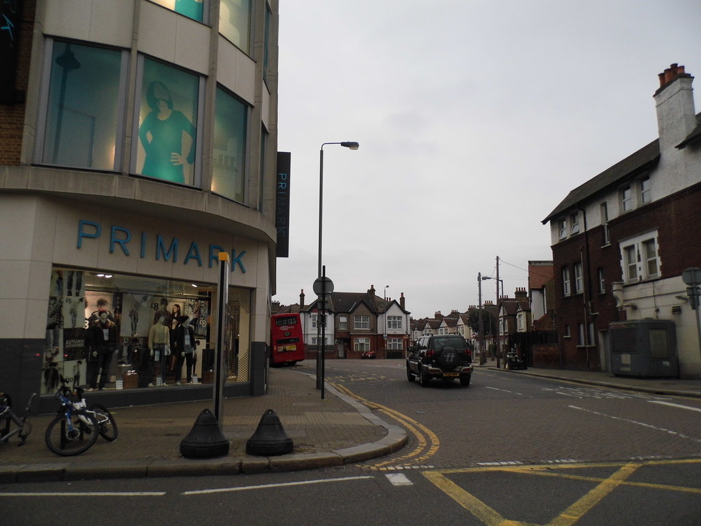 Longmead Road at the junction of Mitcham... © David Howard :: Geograph ...