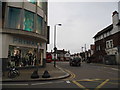 Longmead Road at the junction of Mitcham Road, Tooting